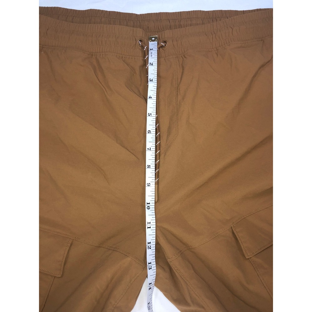 All in Motion Mens Brown Cargo Pants XXL Stretch Drawstring Hiking Trousers - Picture 6 of 12